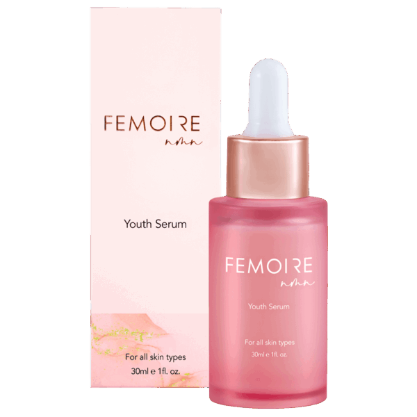 Femoire Youth Serum Box & Bottle