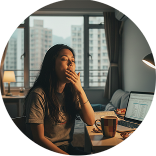 Not so Tired After Meals